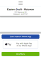 Mobile Screenshot of easternsushimatawan.com